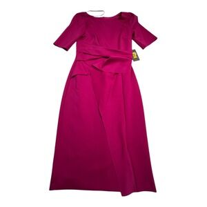 Vince Camuto Women's Fuchsia Pink Maxi Dress Formal Party Cocktail‎ Gown